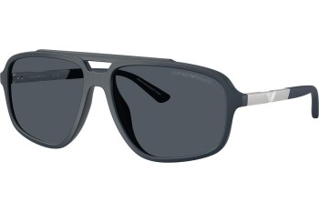 Ochelari de soare Emporio Armani EA4236U 618987 Pătrați Albaștri