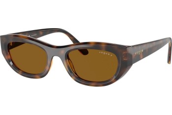 Ochelari de soare Vogue Eyewear VO5616S 271883 Polarized Cat Eye Havana