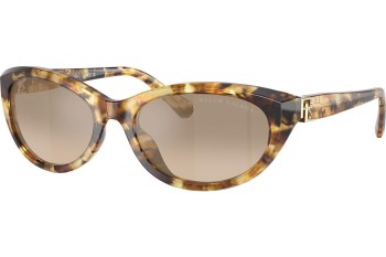 Ochelari de soare Ralph Lauren RL8226U 60566Y Cat Eye Havana