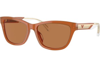 Ochelari de soare Emporio Armani EA4227U 609773 Cat Eye Portocalii