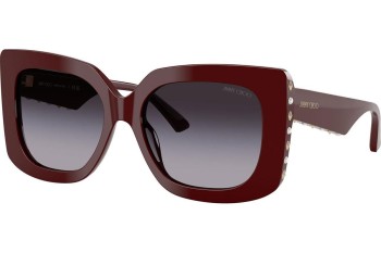 Ochelari de soare Jimmy Choo JC5025H 50578G Oversize Roșii