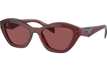 Ochelari de soare Prada PRA02S 18O80B Cat Eye Roșii