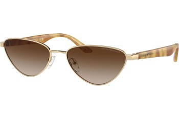 Ochelari de soare Emporio Armani EA2153 301313 Cat Eye Aurii