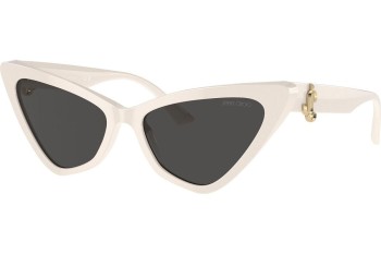 Ochelari de soare Jimmy Choo JC5008 500887 Cat Eye Albi