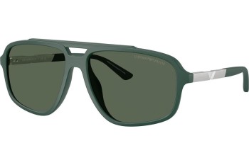 Ochelari de soare Emporio Armani EA4236U 619071 Pătrați Verzi