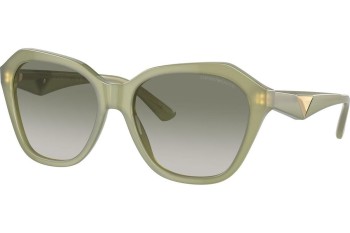 Ochelari de soare Emporio Armani EA4221 61168E Cat Eye Verzi