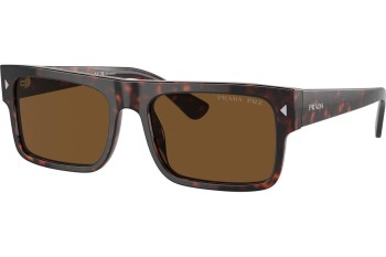 Ochelari de soare Prada PRA10S 17N01D Polarized Pătrați Havana