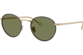 Ochelari de soare Giorgio Armani AR6163J 30022A Rotunzi Aurii