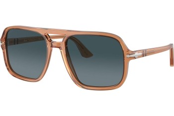 Ochelari de soare Persol PO3328S 1213S3 Polarized Pilot Maro