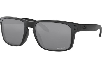 Ochelari de soare Oakley Holbrook OO9102 9102G0 Polarized Pătrați Negri