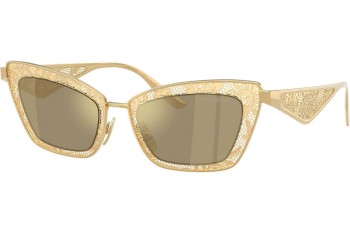 Ochelari de soare Dolce & Gabbana DG2311 K02/03 Cat Eye Aurii