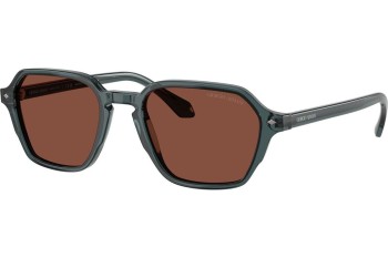 Ochelari de soare Giorgio Armani AR8220F 6171C5 Pătrați Gri