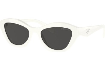 Ochelari de soare Prada PRA02S 17K08Z Cat Eye Albi