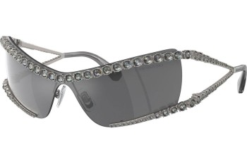 Ochelari de soare Swarovski SK7022 40096G Polarized Cat Eye Argintii