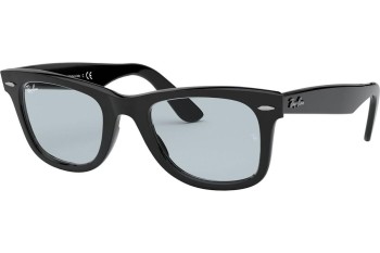 Ochelari de soare Ray-Ban Wayfarer RB2140F 601/R5 Pătrați Negri