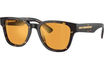 Ochelari de soare Prada PRA04S 16O20C Polarized Dreptunghiulari Havana