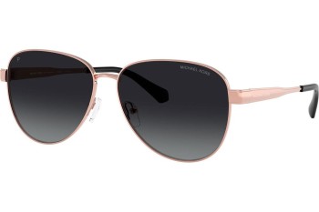 Ochelari de soare Michael Kors MK1160 1108T3 Polarized Pilot Aurii