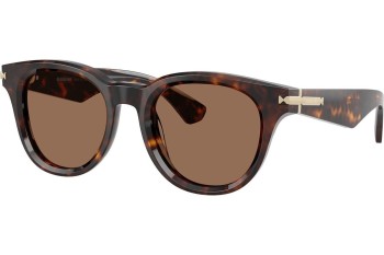 Ochelari de soare Burberry BE4439 300273 Rotunzi Havana