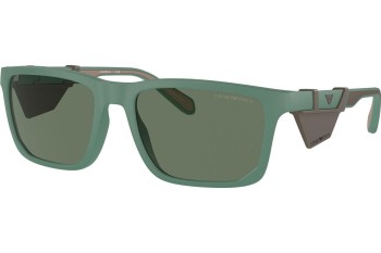 Ochelari de soare Emporio Armani EA4219 610276 Pătrați Verzi