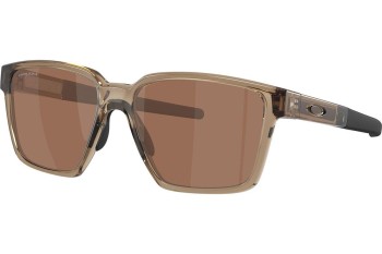 Ochelari de soare Oakley OO9430 943004 Polarized Pătrați Maro