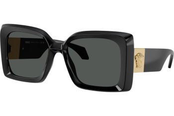 Ochelari de soare Versace VE4467U GB1/87 Pătrați Negri