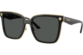 Ochelari de soare Versace VE2278D GB1/87 Pătrați Negri