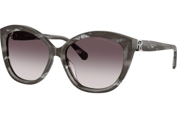 Ochelari de soare Ralph Lauren RL8225U 617511 Cat Eye Negri