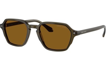 Ochelari de soare Giorgio Armani AR8220F 616933 Pătrați Verzi