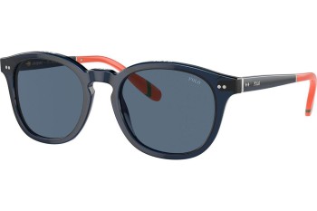 Ochelari de soare Polo Ralph Lauren PH4206 547080 Rotunzi Albaștri