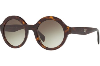 Ochelari de soare Prada PR11US 2AU5O2 Rotunzi Havana