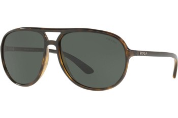 Ochelari de soare Prada PR13VS 2AU3O1 Rotunzi Havana