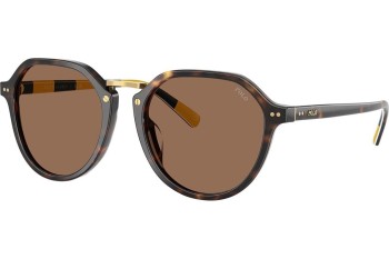 Ochelari de soare Polo Ralph Lauren PH4223U 500373 Rotunzi Havana