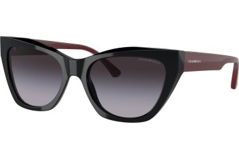 Ochelari de soare Emporio Armani EA4176 50178G Cat Eye Negri