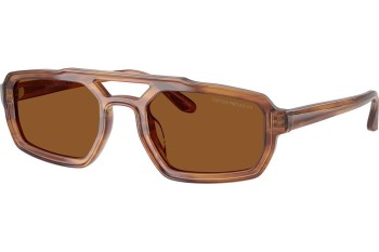 Ochelari de soare Emporio Armani EA4240U 620373 Dreptunghiulari Havana