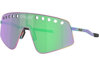 Ochelari de soare Oakley OO6025 602505 Lentilă unică | Shield Roz