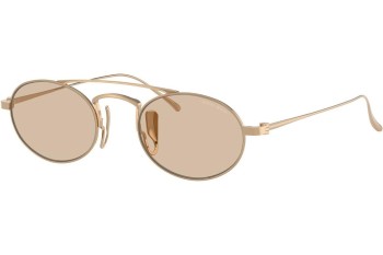 Ochelari de soare Giorgio Armani AR6161T 338693 Rotunzi Aurii