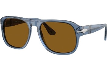 Ochelari de soare Persol Jean PO3310S 121833 Pătrați Albaștri