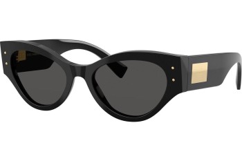 Ochelari de soare Dolce & Gabbana DG4480 501/87 Cat Eye Negri