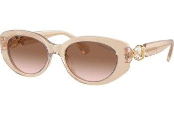 Ochelari de soare Swarovski SK6002 103413 Ovali Bej