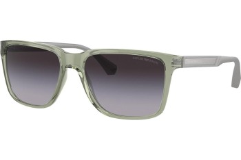 Ochelari de soare Emporio Armani EA4047 53628G Pătrați Verzi