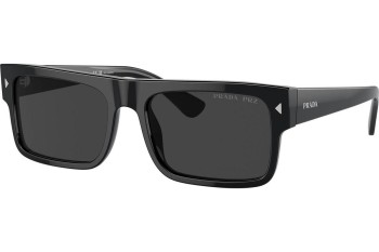 Ochelari de soare Prada PRA10S 16K08G Polarized Pătrați Negri