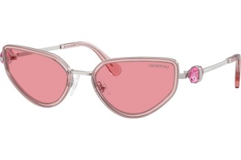 Ochelari de soare Swarovski SK7027 403784 Cat Eye Roz