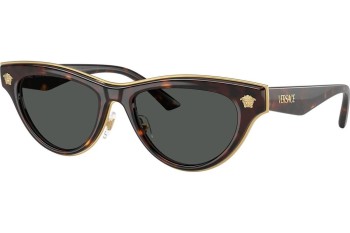 Ochelari de soare Versace VE2273 108/87 Cat Eye Havana