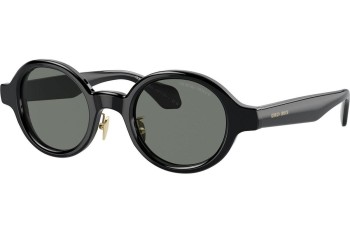 Ochelari de soare Giorgio Armani AR8205 6060/1 Rotunzi Negri