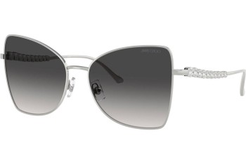 Ochelari de soare Jimmy Choo JC4010B 30028G Cat Eye Argintii