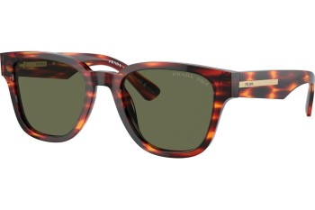 Ochelari de soare Prada PRA04S 13O03R Polarized Dreptunghiulari Havana