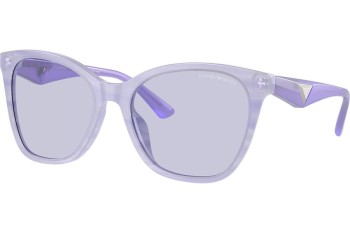 Ochelari de soare Emporio Armani EA4222U 61131A Cat Eye Violeți