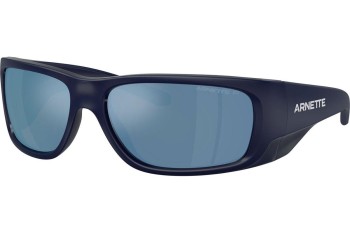 Ochelari de soare Arnette AN4345 275922 Polarized Dreptunghiulari Albaștri