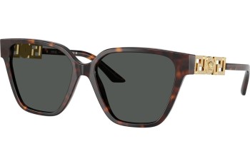 Ochelari de soare Versace VE4471B 108/87 Cat Eye Havana