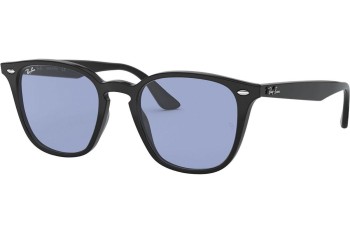 Ochelari de soare Ray-Ban RB4258F 601/80 Pătrați Negri